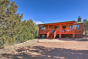 Peaceful Heber Getaway with Deck and Fire Pit!